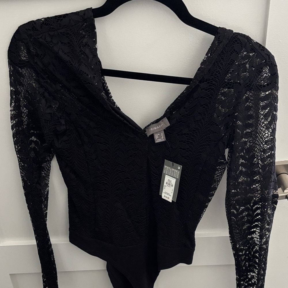 Primark Black Lace Bodysuit